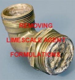Removing limescale agent for water pipes formulation and production process
