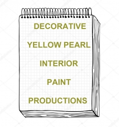 Decorative Yellow Pearl Interior Paint Formulation And Production