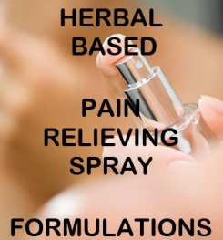 Herbal Based Pain Relieving Spray Formulation And Production