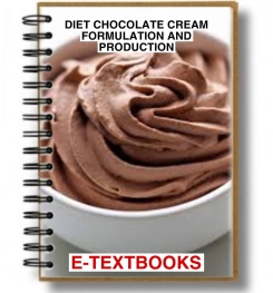 Diet Chocolate Cream Formulation And Production