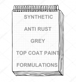 Synthetic Anti Rust Grey Top Coat Paint Formulation And Production