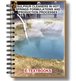 SULPHUR CLEANERS IN HOT SPRINGS FORMULATIONS AND PRODUCTION PROCESSES
