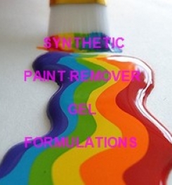 Synthetic Paint Removing Gel Formulation And Production Process