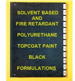 Solvent Based And Fire Retardant Polyurethane Topcoat Paint Black Formulation And Production