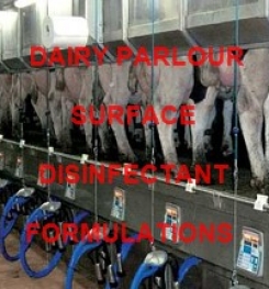Foaming And Chlorine Based Dairy Parlour Surface Disinfectant Formulation And Production Process
