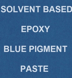 Solvent Based Epoxy Blue Pigment Paste Formulation And Production