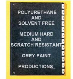 Polyurethane Based And Solvent Free Medium Hard And Scratch Resistant Paint Grey Formulation And Production