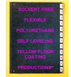 Two Component And Solvent Free Flexible Polyurethane Self Leveling Yellow Floor Coating Formulation And Production