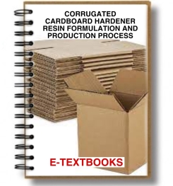 Corrugated Cardboard Hardener Resin Formulation And Production Process