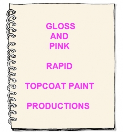 Gloss And Pink Rapid Topcoat Paint Formulation And Production