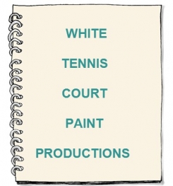 White Tennis Court Paint Formulation And Production