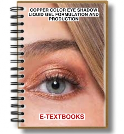 Copper Color Eye Shadow Liquid Gel Formulation And Production
