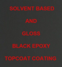 Solvent Based And Gloss Black Epoxy Topcoat Coating Formulation And Production