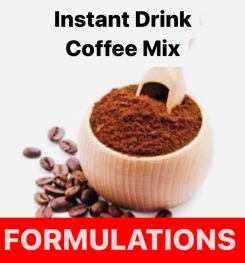 Instant Drink Coffee Mix Formulation And Production