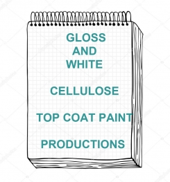 Gloss And White Cellulosic Top Coat Paint Formulation And Production