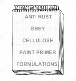 Anti Rust Grey Cellulosic Paint Primer Formulation And Production
