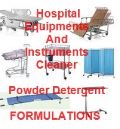 Hospital Equipments And Instruments Cleaner Detergent Powder Formulation And Production Process