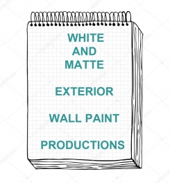White And Matte Exterior Wall Paint Formulation And Production
