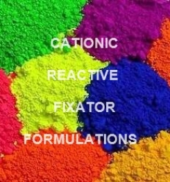 CATIONIC REACTIVE FIXATOR FOR REACTIVE DYES FORMULATION AND PRODUCTION