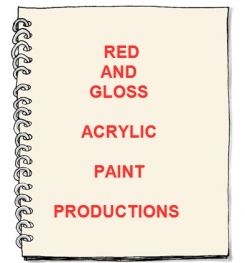 Red And Gloss Acrylic Paint Formulation And Production