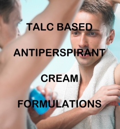 Talc Based Antiperspirant Cream Formulation And Production
