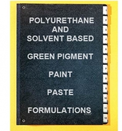 Polyurethane And Solvent Based Green Pigment Paint Paste Formulation And Production