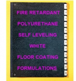 Two Component And Solvent Free Fire Retardant Polyurethane Self Leveling White Floor Coating Formulation And Production