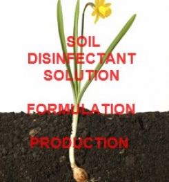 SOIL DISINFECTANT SOLUTION WITH HYDROGEN PEROXIDE FORMULATION AND PRODUCTION