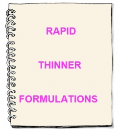 Rapid Thinner Formulation And Production