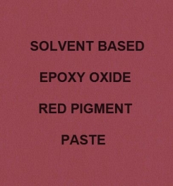 Solvent Based Epoxy Oxide Red Pigment Paste Formulation And Production