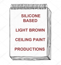 Silicone Based Light Brown Ceiling Paint Formulation And Production