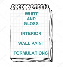 White And Gloss Interior Wall Paint Formulation And Production
