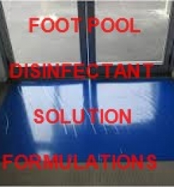 Foot Pool Disinfectant Solution Formulation And Production Process