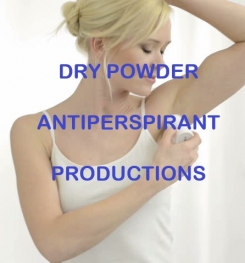 Dry Powder Antiperspirant Formulation And Production