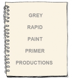 Grey Rapid Paint Primer Formulation And Production