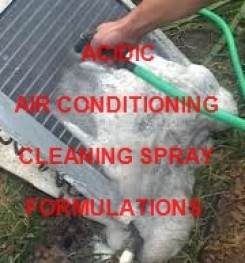 Acidic Air Conditioning Cleaning Spray Formulation And Production Process