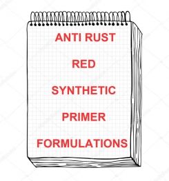 Anti Rust Red Synthetic Primer Formulation And Production