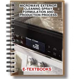 Microwave Exterior Cleaning Spray Formulation And Production Process