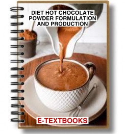Diet Hot Chocolate Powder Formulation And Production