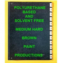 Polyurethane Based And Solvent Free Medium Hard Brown Paint Formulation And Production
