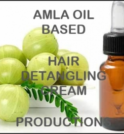 Amla Oil Based Hair Detangling Cream Formulation And Production
