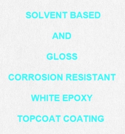 Solvent Based And Gloss Corrosion Resistant White Epoxy Topcoat Coating Formulation And Production