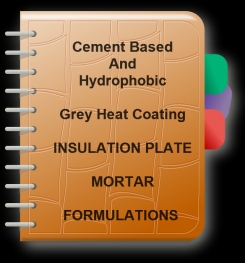 Cement Based And Hydrophobic Grey Heat Coating Insulation Plate Mortar Formulation And Production Process