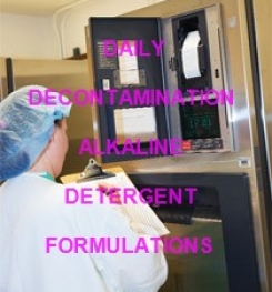 Daily Decontamination Alkaline Detergent Formulation And Production Process