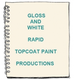 Gloss And White Rapid Topcoat Paint Formulation And Production