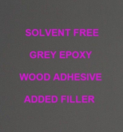 Two Component And Solvent Free Grey Epoxy Wood Adhesive Added Filler Formulation And Production