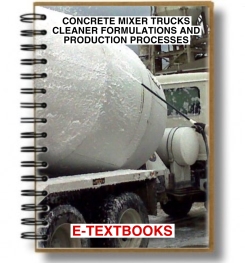 CONCRETE MIXER TRUCKS CLEANER FORMULATIONS AND PRODUCTION PROCESSES