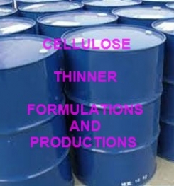 CELLULOSE THINNER FORMULATION AND PRODUCTION PROCESS