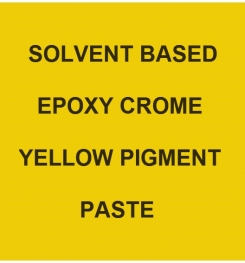 Solvent Based Epoxy Crome Yellow Pigment Paste Formulation And Production