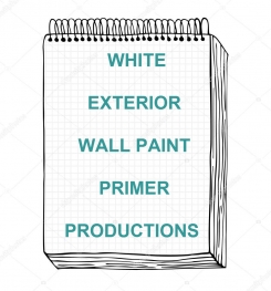 White Exterior Wall Paint Primer Formulation And Production